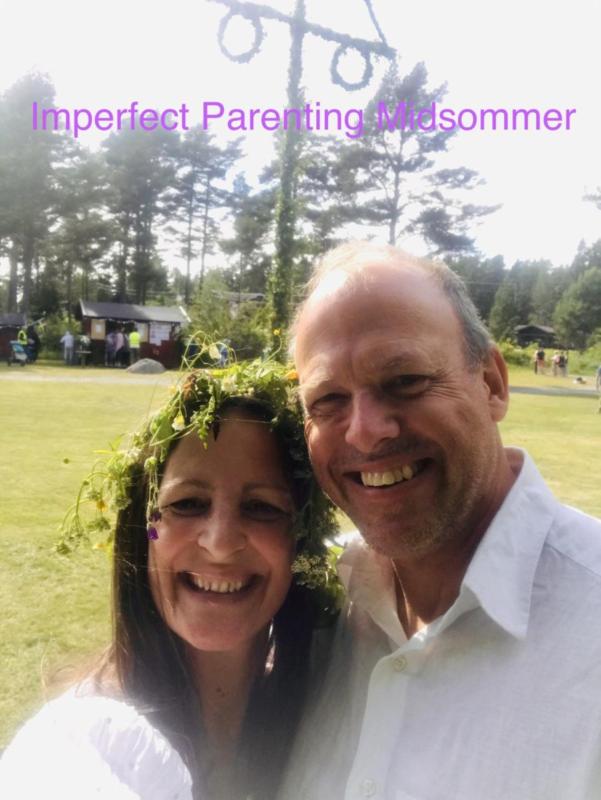 Ariel and Mats on Imperfect Parenting Podcast, talking about Midsommer in Sweden and creating the summer experience you and your family need.